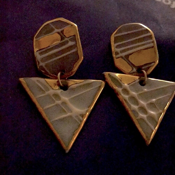 Jewelry - Vintage art  deco earrings